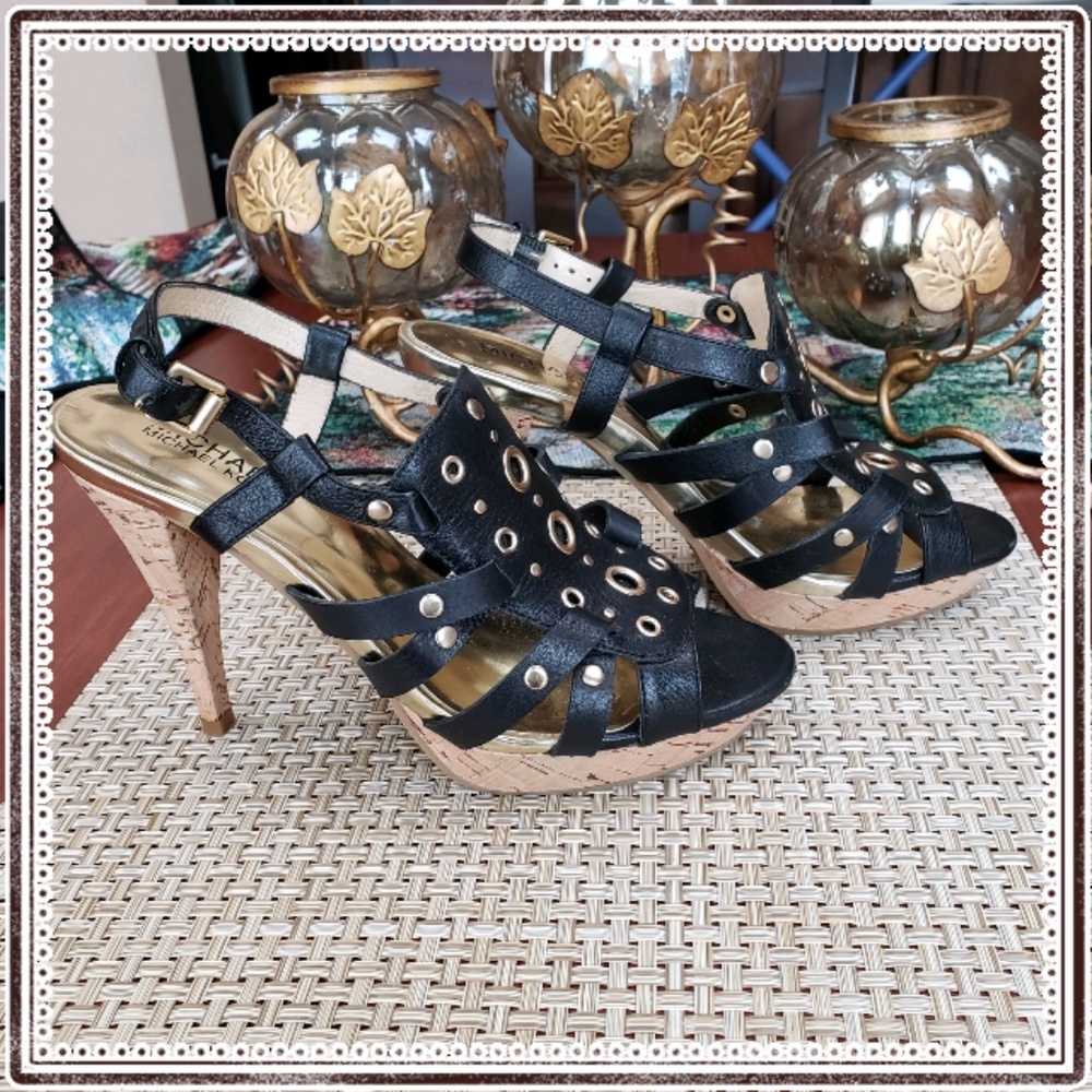 Michael Kors black heels - NWOT